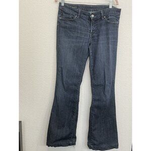 Citizens of Humanity Jeans Womens 31x32 Faye #003 Low Waist Full Leg Flare 31